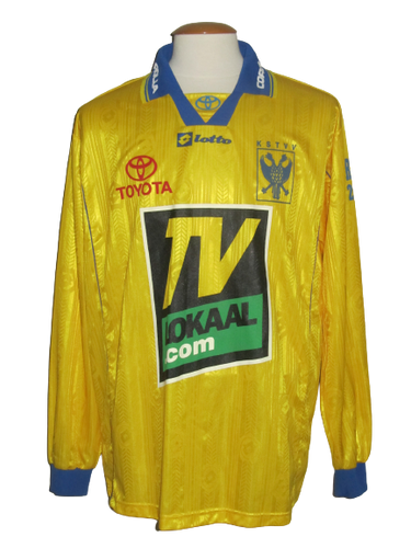 Sint-Truiden VV 2000-01 Keeper shirt PLAYER ISSUE #22 Davy Schollen