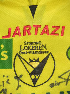 KSC Lokeren 2006-07 Away shirt MATCH ISSUE/WORN #25 Kwinten Clappaert