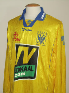 Sint-Truiden VV 2000-01 Keeper shirt PLAYER ISSUE #22 Davy Schollen