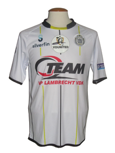 KSC Lokeren 2019-20 Home shirt MATCH ISSUE #11 Fran Navaro vs Westerlo *signed*