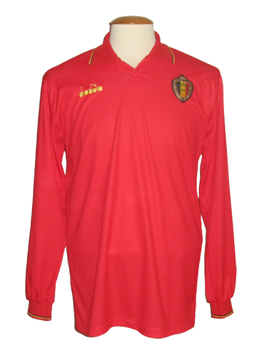 Rode Duivels 1992-93 Home shirt L