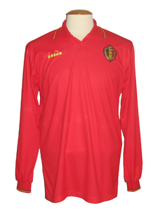 Rode Duivels 1992-93 Home shirt L