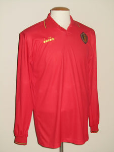 Rode Duivels 1992-93 Home shirt L