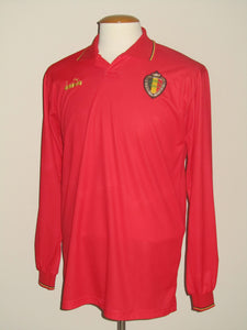 Rode Duivels 1992-93 Home shirt L
