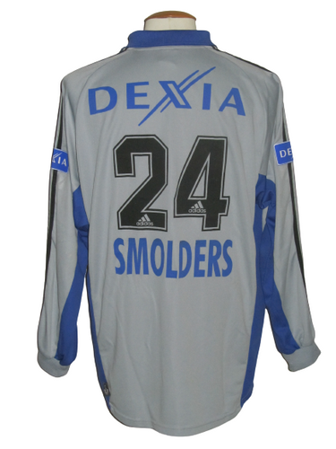 Club Brugge 2002-03 Away shirt MATCH ISSUE/WORN #24 Tim Smolders