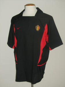 Rode Duivels 2002-04 Away shirt L *mint*