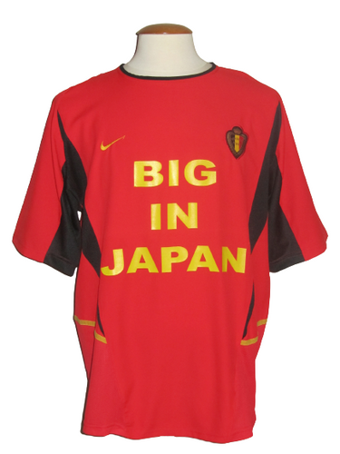 Rode Duivels 2002-04 Home shirt XL *Big in Japan*