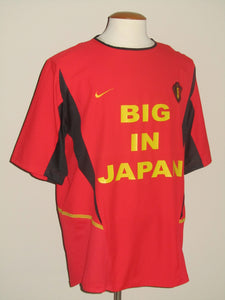 Rode Duivels 2002-04 Home shirt XL *Big in Japan*