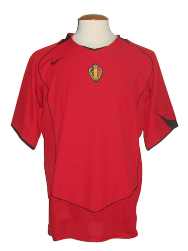 Rode Duivels 2004-06 Home shirt L *mint*