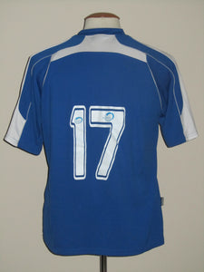 Royal Excel Mouscron 2009-10 Away shirt MATCH ISSUE/WORN #17 Jonathan Walasiak