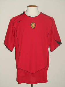 Rode Duivels 2004-06 Home shirt L *mint*