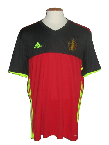 Rode Duivels 2016-18 WK Qualifiers Home shirt XL *mint*