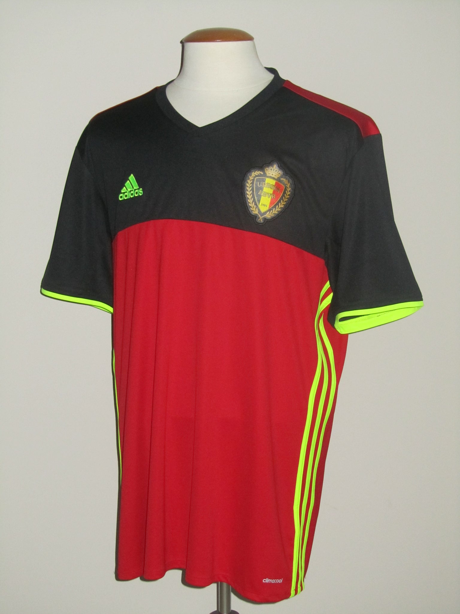 Rode Duivels 2016 18 WK Qualifiers Home Shirt XL mint Belgian rode-duivels-2016-18-wk-qualifiers-home-shirt-xl-mint-belgian