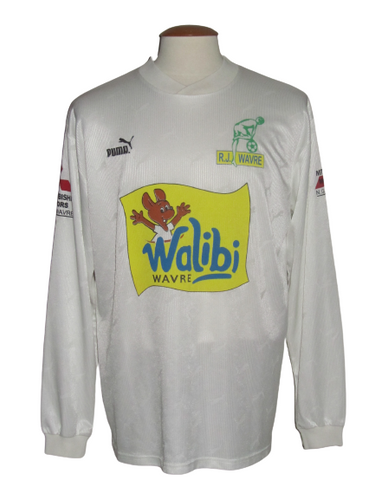 Racing Jet Wavre 2001-02 Away shirt MATCH ISSUE/WORN #13