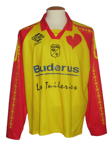 AFC Tubize 2003-04 Home shirt MATCH ISSUE/WORN #7