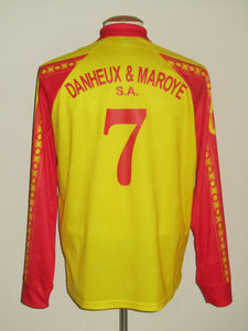 AFC Tubize 2003-04 Home shirt MATCH ISSUE/WORN #7