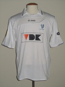 KAA Gent 2010-11 Away shirt MATCH ISSUE/WORN Europa League #11 Yassin El Ghanassy