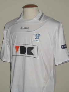 KAA Gent 2010-11 Away shirt MATCH ISSUE/WORN Europa League #28 Ibrahima Conté
