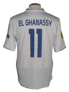 KAA Gent 2010-11 Away shirt MATCH ISSUE/WORN Europa League #11 Yassin El Ghanassy