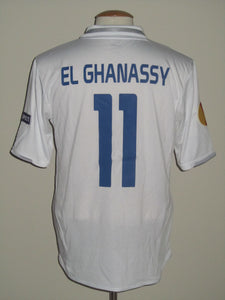 KAA Gent 2010-11 Away shirt MATCH ISSUE/WORN Europa League #11 Yassin El Ghanassy