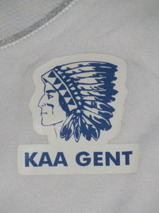 KAA Gent 2010-11 Away shirt MATCH ISSUE/WORN Europa League #28 Ibrahima Conté