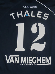 AFC Tubize 2007-08 Away shirt MATCH ISSUE/WORN #12