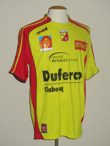 AFC Tubize 2008-09 Home shirt MATCH ISSUE/WORN #7 Jusuf Dajic