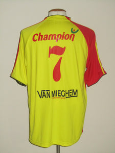 AFC Tubize 2008-09 Home shirt MATCH ISSUE/WORN #7 Jusuf Dajic