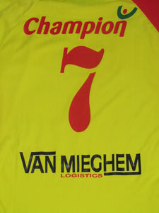 AFC Tubize 2008-09 Home shirt MATCH ISSUE/WORN #7 Jusuf Dajic