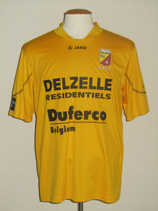 AFC Tubize 2014-15 Home shirt MATCH ISSUE/WORN #10 Mehdi Fennouche