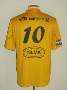 AFC Tubize 2014-15 Home shirt MATCH ISSUE/WORN #10 Mehdi Fennouche