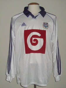 RSC Anderlecht 1999-00 Home shirt PLAYER ISSUE L/S #3 XXL