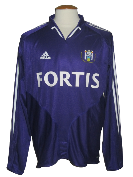 RSC Anderlecht 2004-05 Away shirt PLAYER ISSUE #8