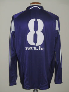 RSC Anderlecht 2004-05 Away shirt PLAYER ISSUE #8