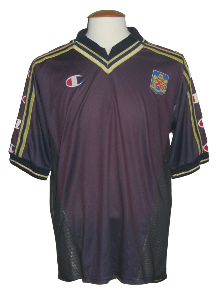 KSK Beveren 2001-02 Away shirt MATCH ISSUE/WORN #7 Kenny De Vuyst