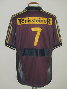KSK Beveren 2001-02 Away shirt MATCH ISSUE/WORN #7 Kenny De Vuyst