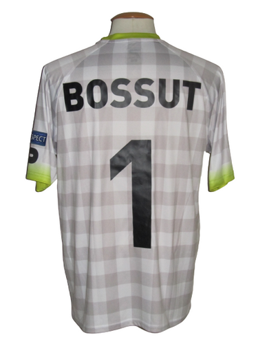SV Zulte Waregem 2013-14 Keeper shirt MATCH ISSUE/WORN Europa League #1 Sammy Bossut
