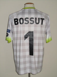 SV Zulte Waregem 2013-14 Keeper shirt MATCH ISSUE/WORN Europa League #1 Sammy Bossut