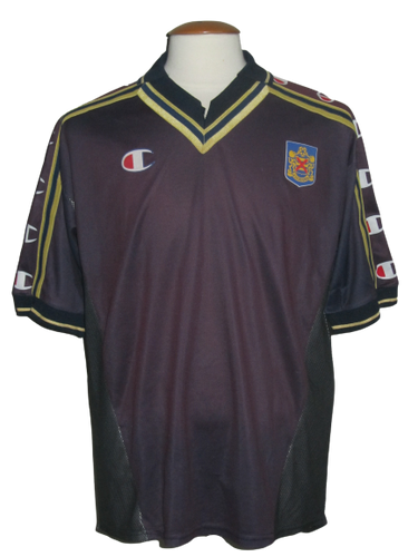 KSK Beveren 2001-02 Away shirt MATCH ISSUE/WORN #20 Davy Theunis