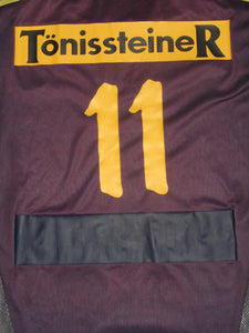 KSK Beveren 2001-02 Away shirt MATCH ISSUE/WORN #11 Andrei Demkine