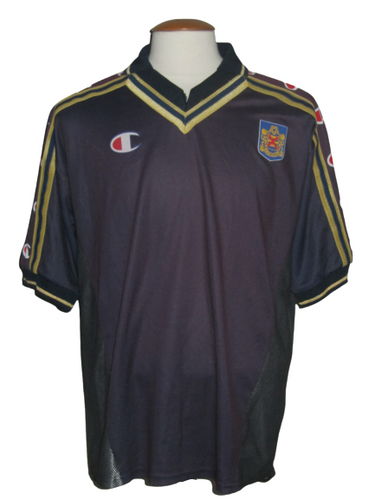 KSK Beveren 2001-02 Away shirt MATCH ISSUE/WORN #21 Steven Wostijn