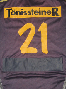 KSK Beveren 2001-02 Away shirt MATCH ISSUE/WORN #21 Steven Wostijn