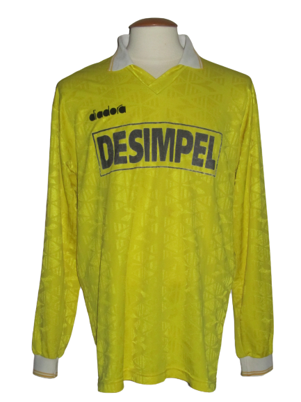KV Oostende 1992-94 Home shirt MATCH ISSUE/WORN #3