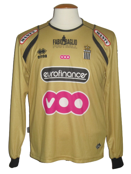 RCS Charleroi 2007-08 Away shirt L/S M