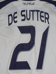 RSC Anderlecht 2010-11 Home shirt M #21 Tom De Sutter