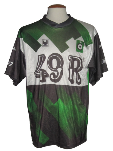 Cercle Brugge 1991-92 Home shirt MATCH ISSUE/WORN #14