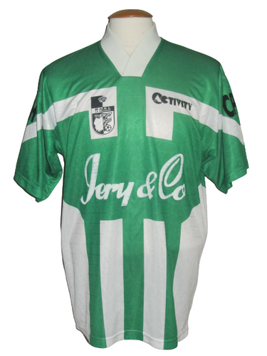 RAAL La Louvière 1993-1997 Home shirt MATCH ISSUE/WORN #2