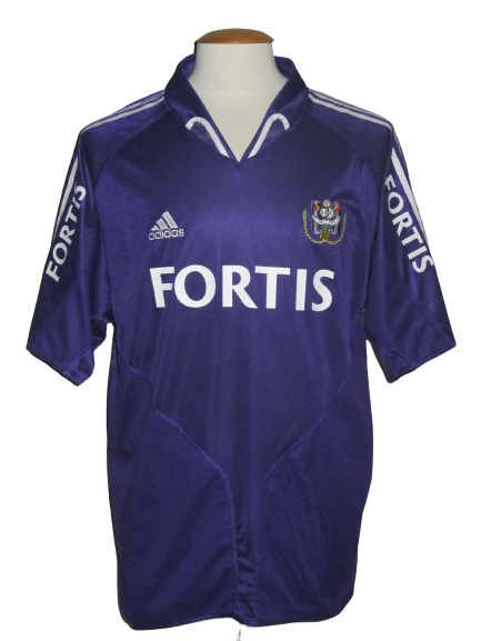 RSC Anderlecht 2004-05 Away shirt XL #4 Yves Vanderhaeghe
