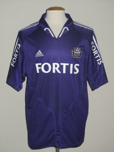 RSC Anderlecht 2004-05 Away shirt XL #4 Yves Vanderhaeghe