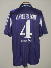 Load image into Gallery viewer, RSC Anderlecht 2004-05 Away shirt XL #4 Yves Vanderhaeghe